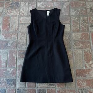 Gap Wool Blend Sleeveless Dress Fall/Winter V-Neck A-Line Size 10